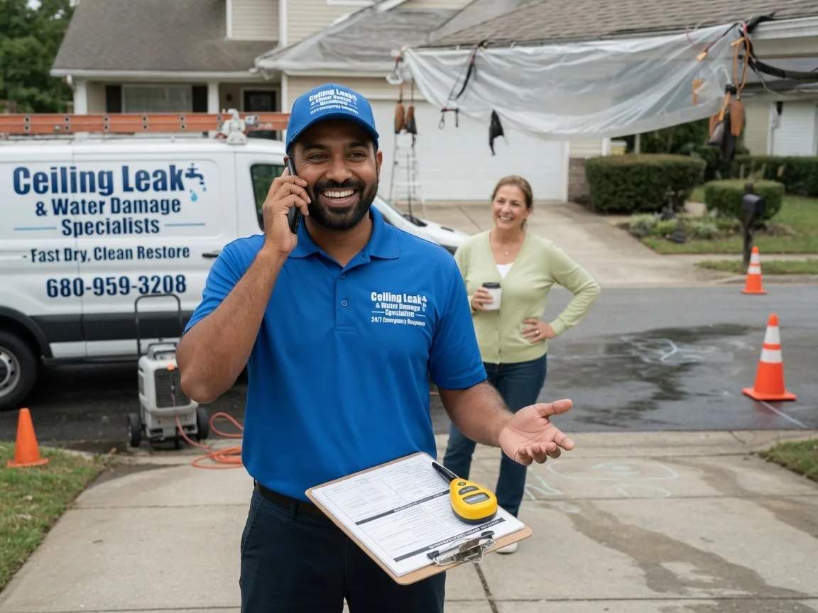 Ceiling Leak Cleanup Van Voorhis, PA FAQs