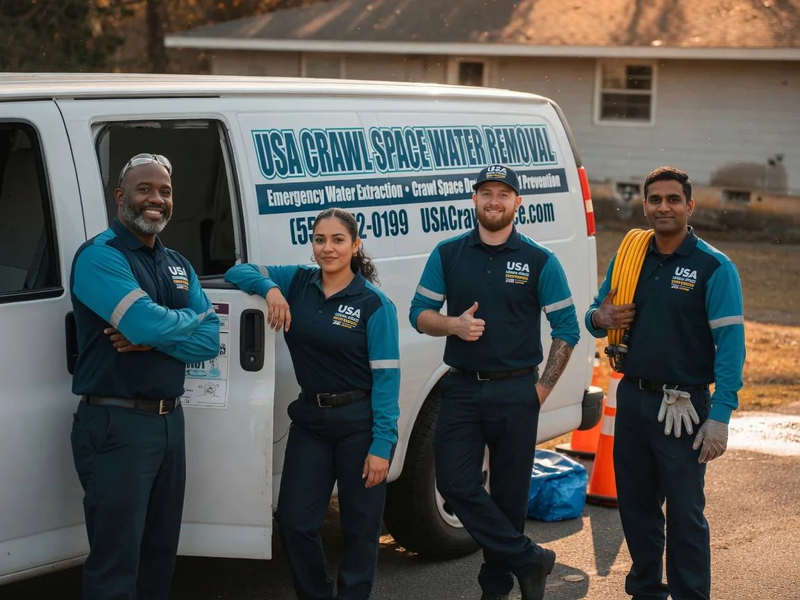 Crawl Space Water Removal company in Van Voorhis, PA